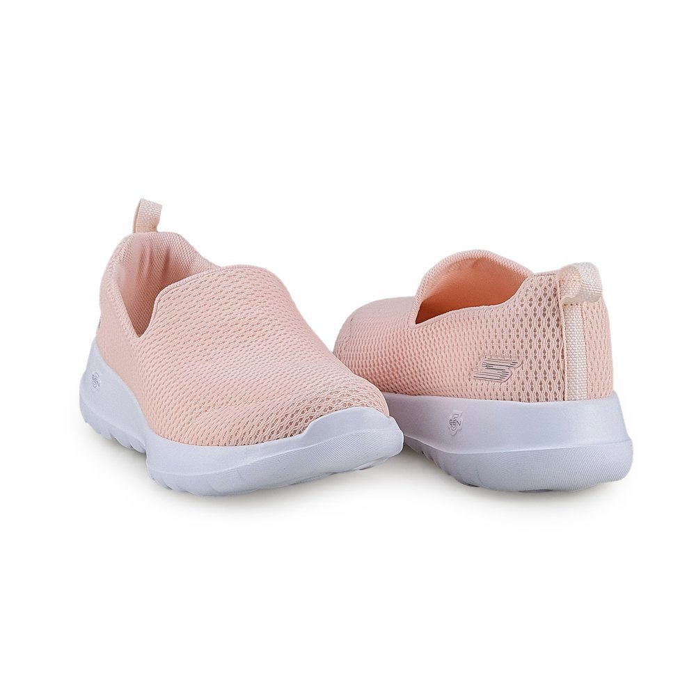 Tênis Skechers Feminino sem Cadarço Go Walk Joy Rosa 3
