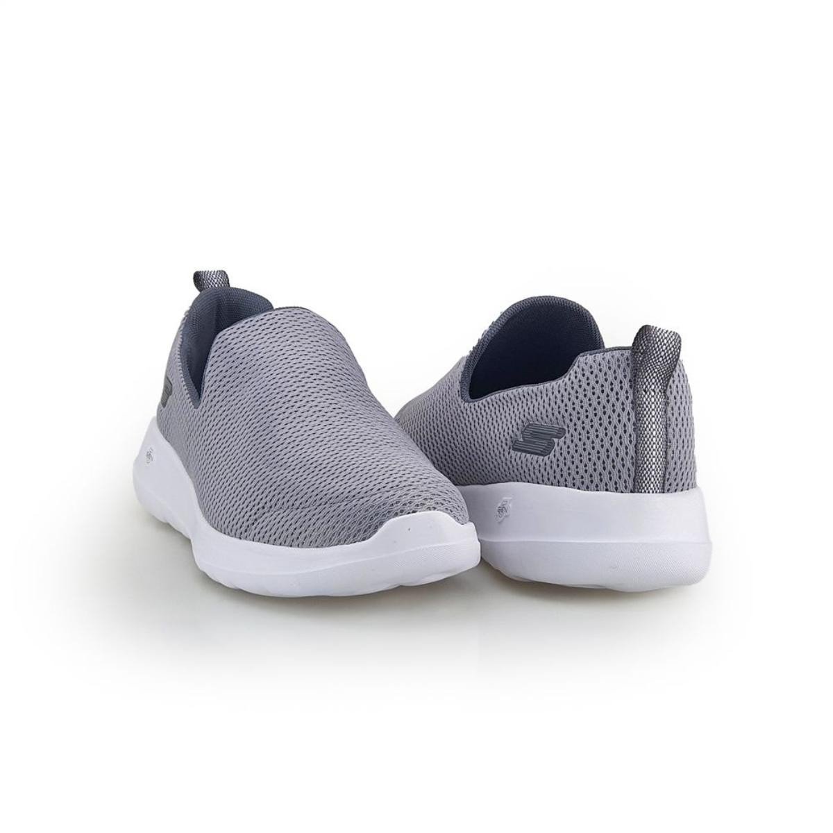 Tênis Skechers Masculino Sem Cadarço Go Walk Max Cinza 4