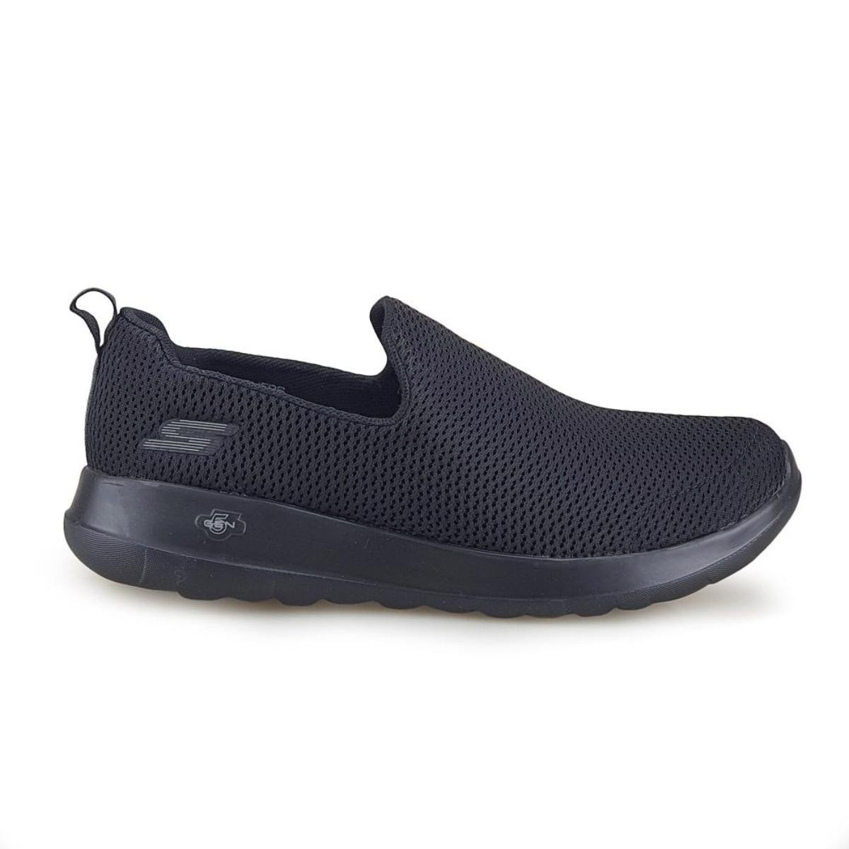 Tênis Skechers Masculino Sem Cadarço Go Walk Max Preto 5