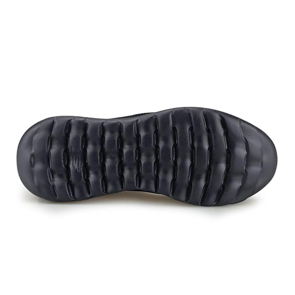 Tênis Skechers Masculino Sem Cadarço Go Walk Max Preto 4