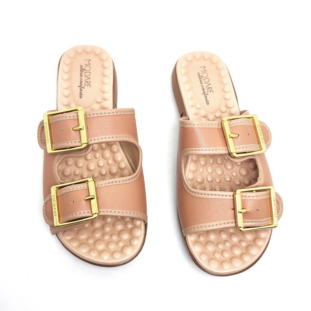 Tamanco Modare 7142.113 Feminina Bege 3