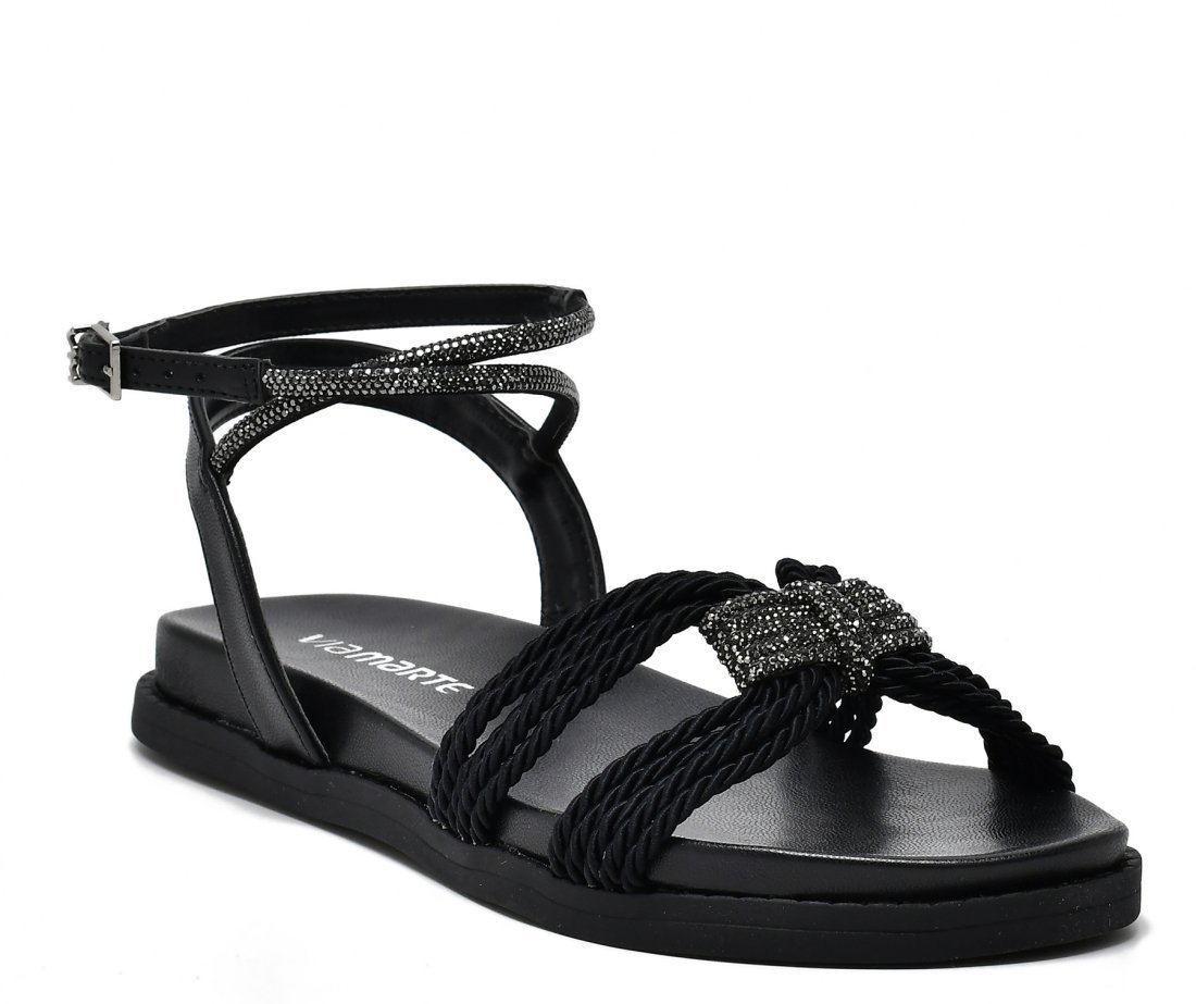 Papete Via Marte 23-19701 Feminino 4470 Preto 1