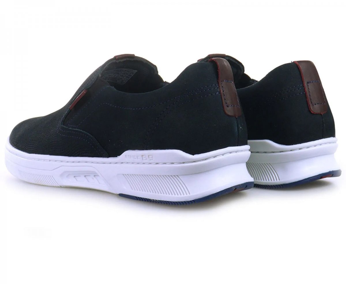 Sapatênis Slip Pegada 110603-06 Masculino Azul 4