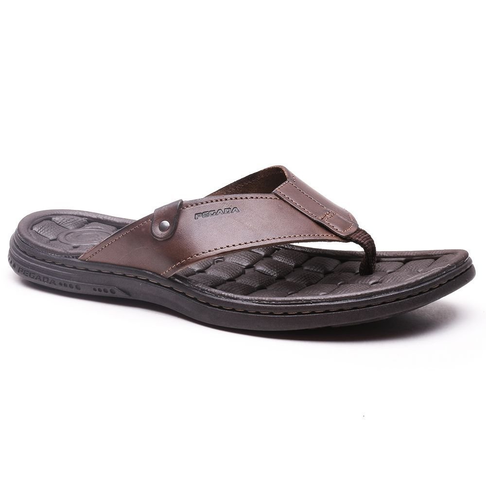 Chinelo Pegada 131281 Masculino Marrom 4
