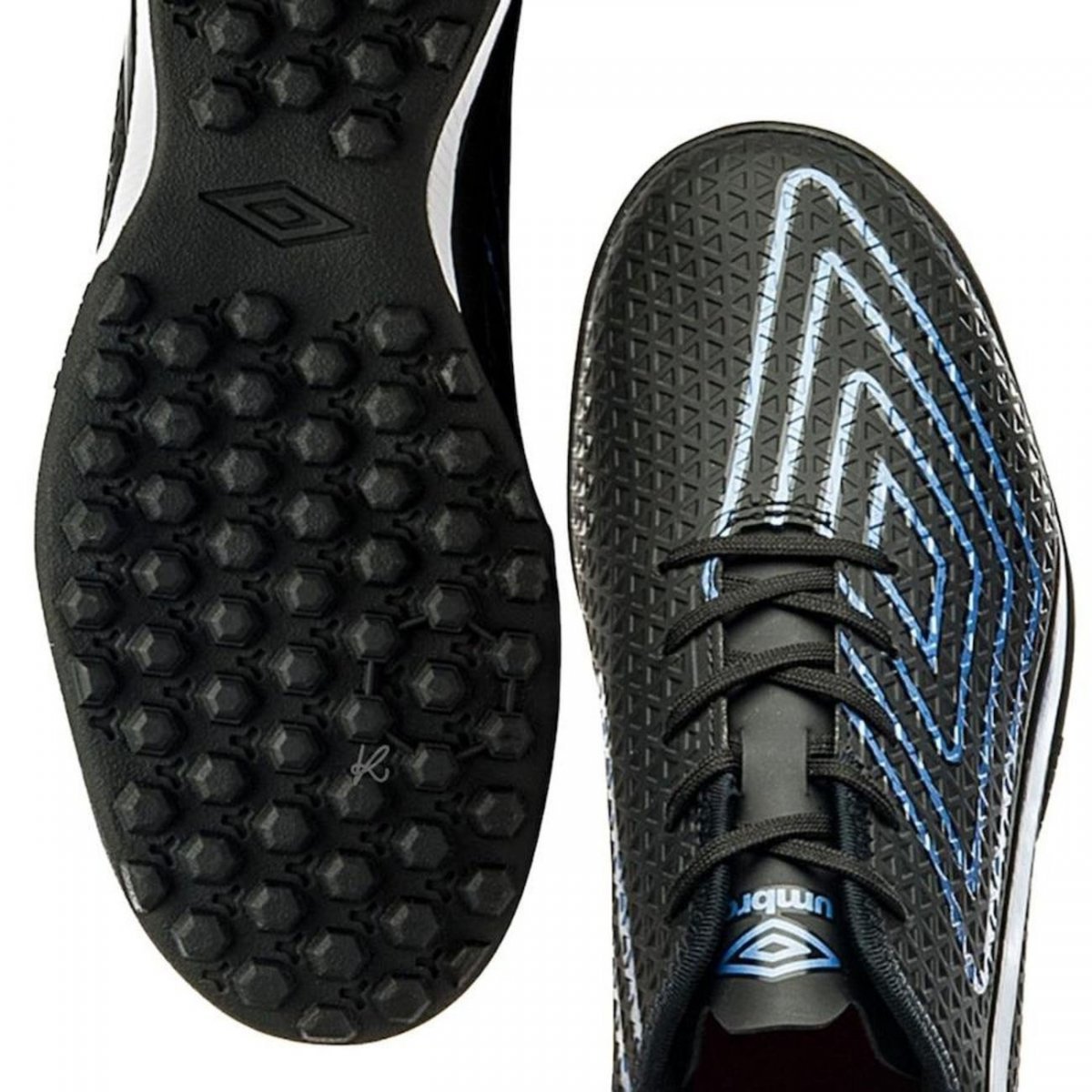 Chuteira Socitey Umbro Chrome Masculino Preto 4