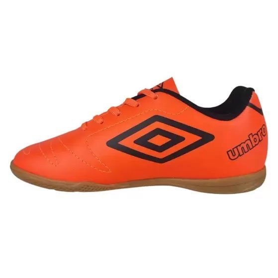 Chuteira Futsal Umbro Class 2.2 Infantil Masculino Laranja 2