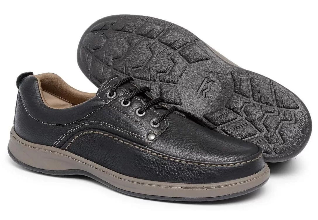 Sapato CSC9421 Classic Lace Bradok Masculino Preto 2