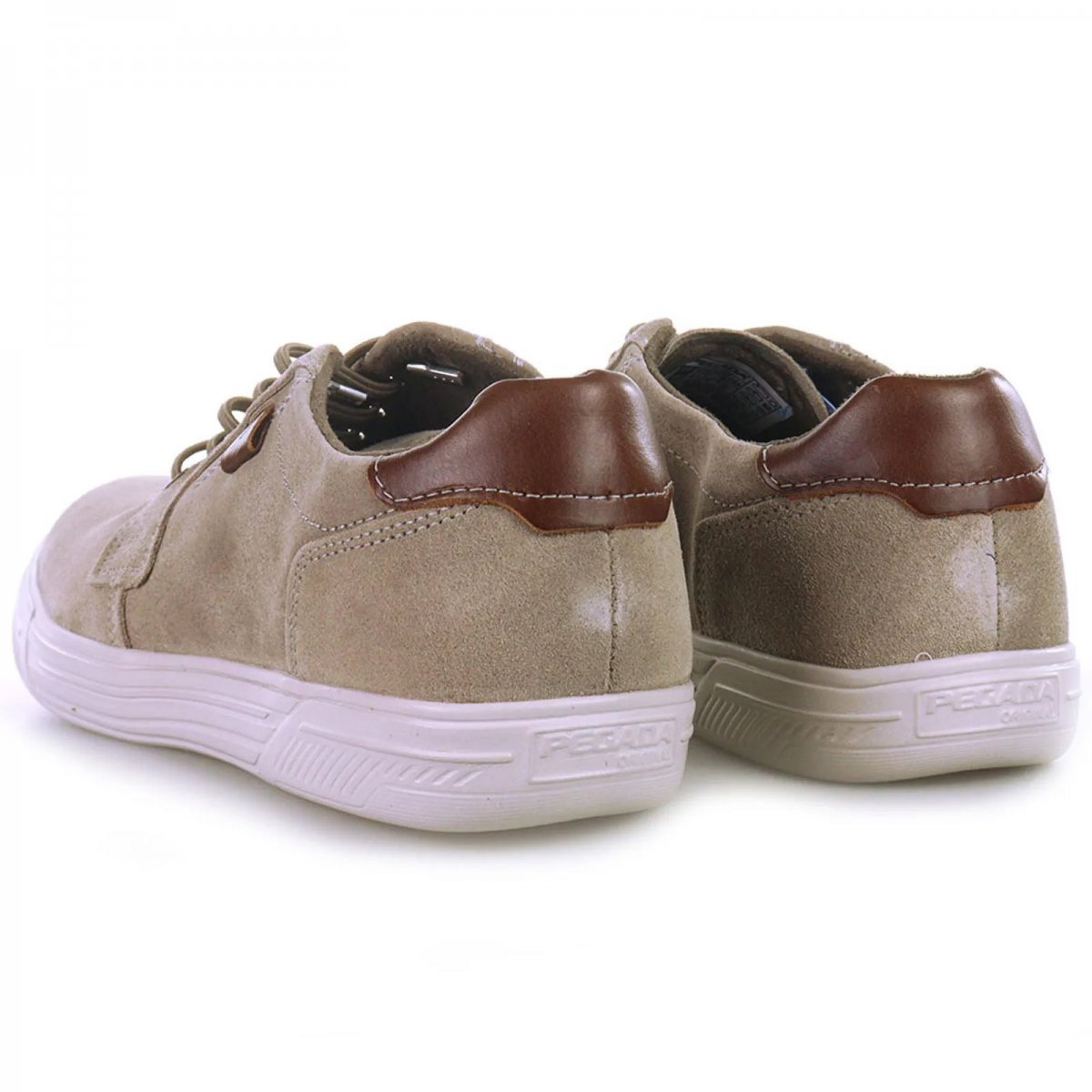 Sapatenis Pegada 110406 Masculino Bege 3