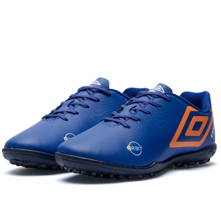 Chuteira Society Umbro Orbit Infantil Masculino Azul 3