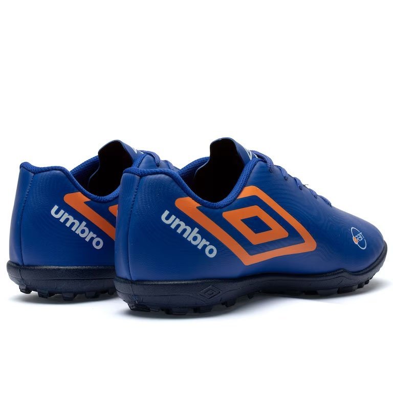 Chuteira Society Umbro Orbit Infantil Masculino Azul 4