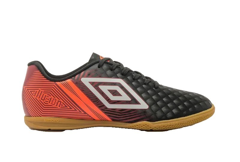 Chuteira Futsal Umbro 943408 Ilusion Masculino Preto 1