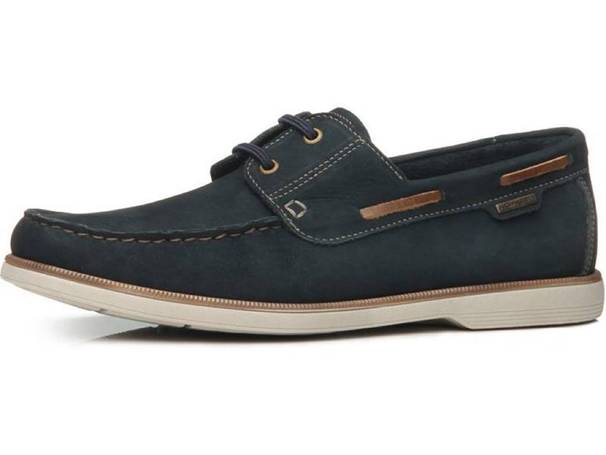 Mocassim Pegada 141902 Masculino Azul 2