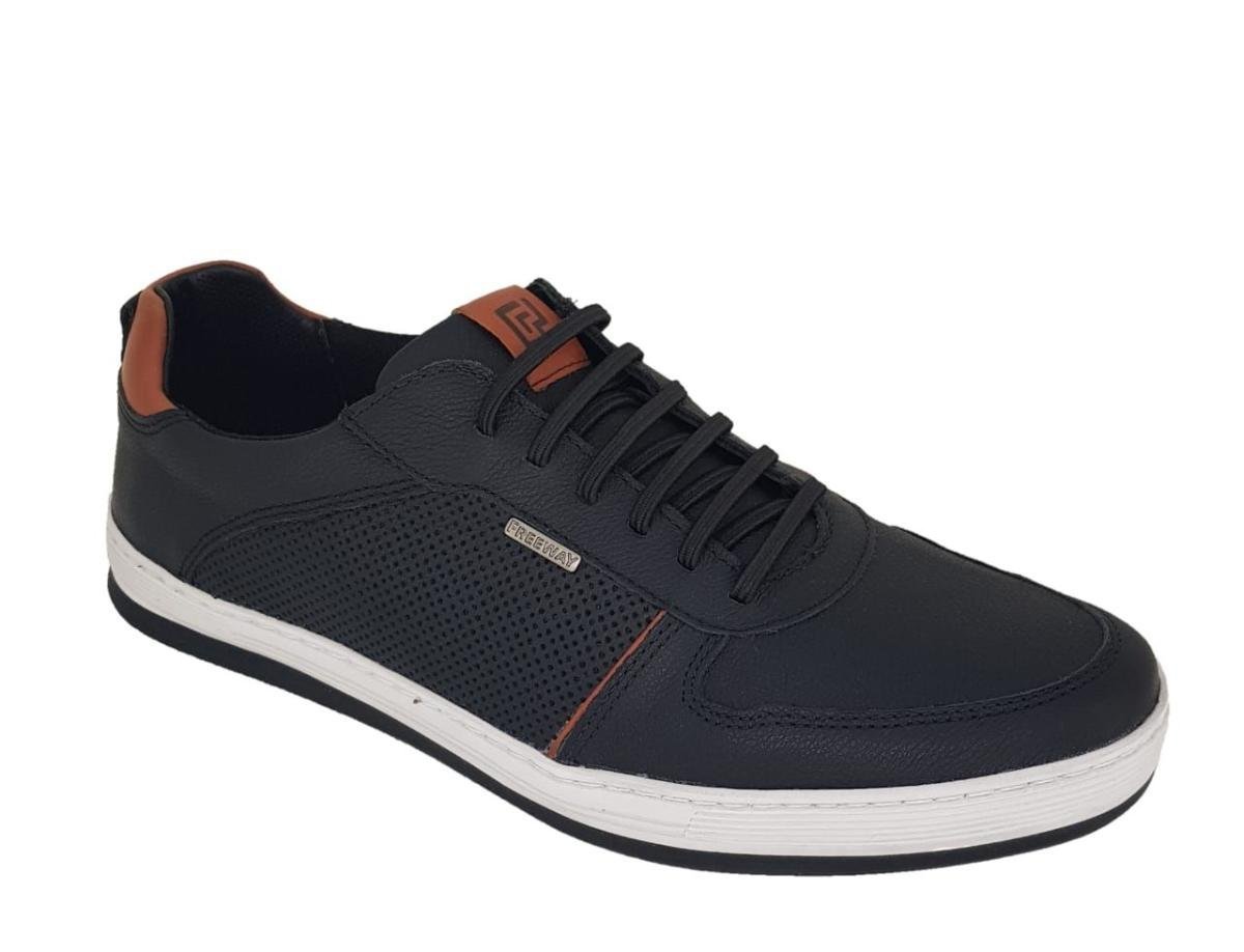Sapatênis Free Way Beat  Masculino Preto 1