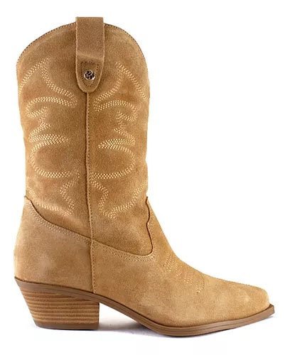 Bota Country/Texana Bottero 346301 Feminina Bege 1