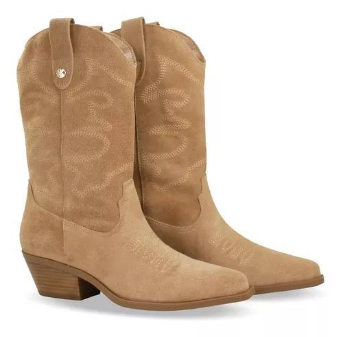 Bota Country/Texana Bottero 346301 Feminina Bege 3