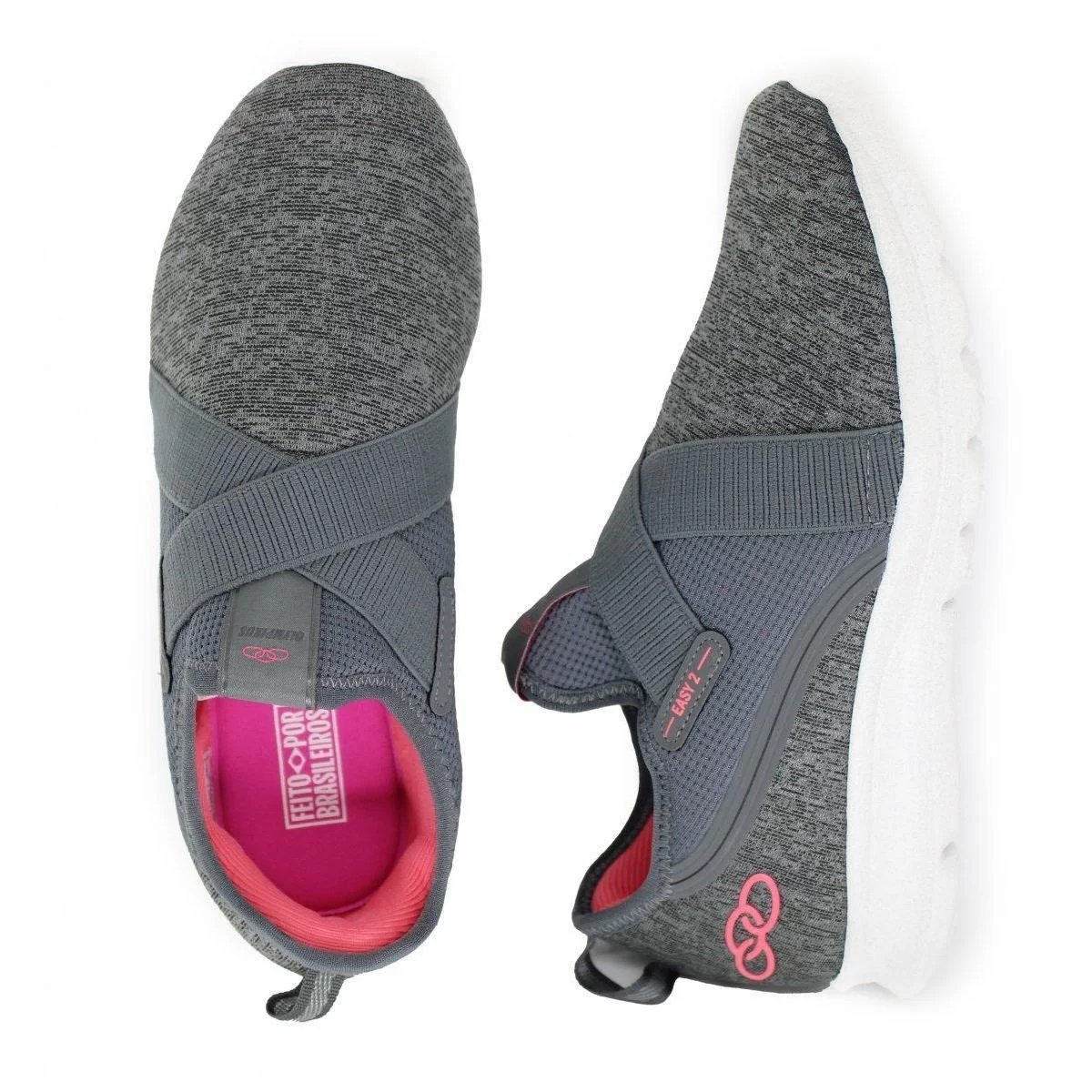 Tênis Olympikus Easy 2 Feminino Cinza 3