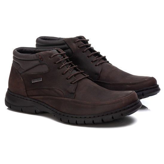 Bota Anatomic Gel 7990 Masculina Marrom 3