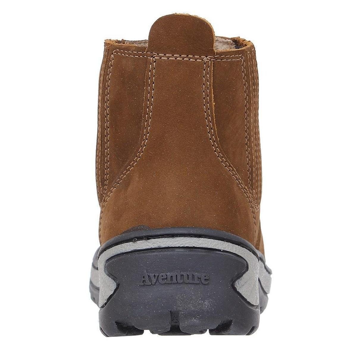 Bota F-1000 REF 088 Masculino Marrom 4