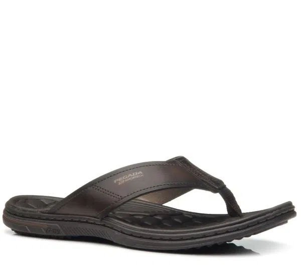 Chinelo Pegada 133301 Masculino Marrom 1