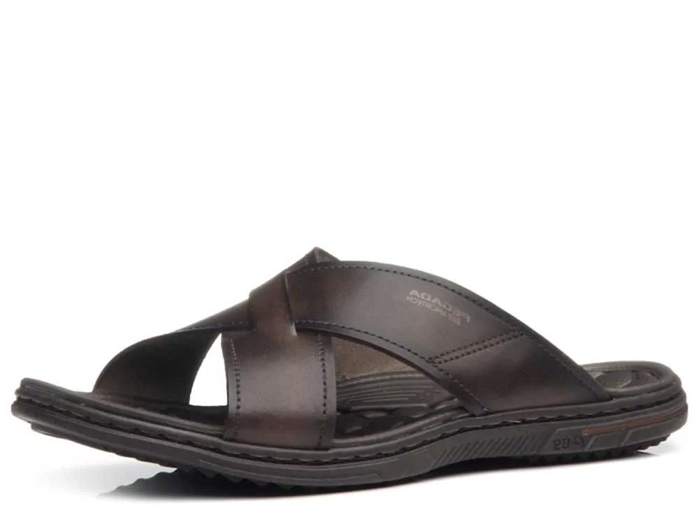 Chinelo Pegada 133302 Masculino Marrom 2