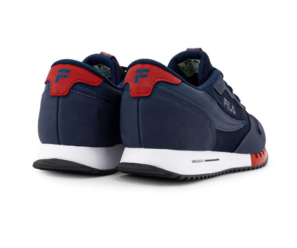 Tênis Fila Euro Jogger Masculino Azul 2