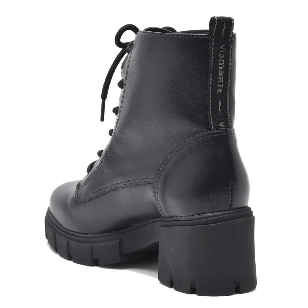 Bota Coturno Via Marte 001-002 Feminino Preto 3