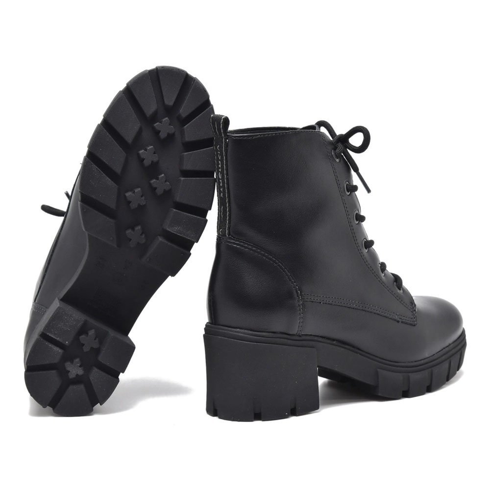 Bota Coturno Via Marte 001-002 Feminino Preto 4