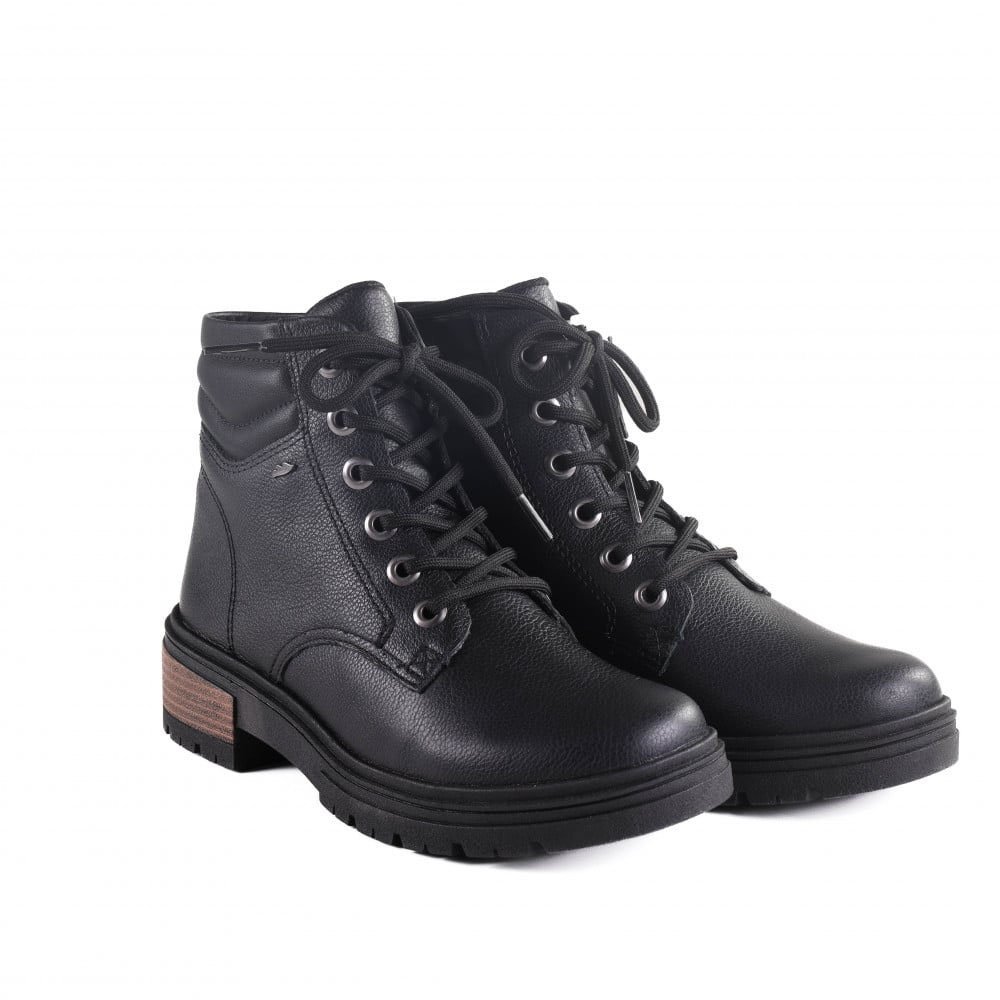 Bota em Couro Coturno Dakota G9781 Feminino Preto 3