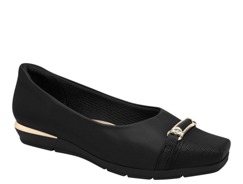Sapato Piccadilly 147305 Feminino Preto 2