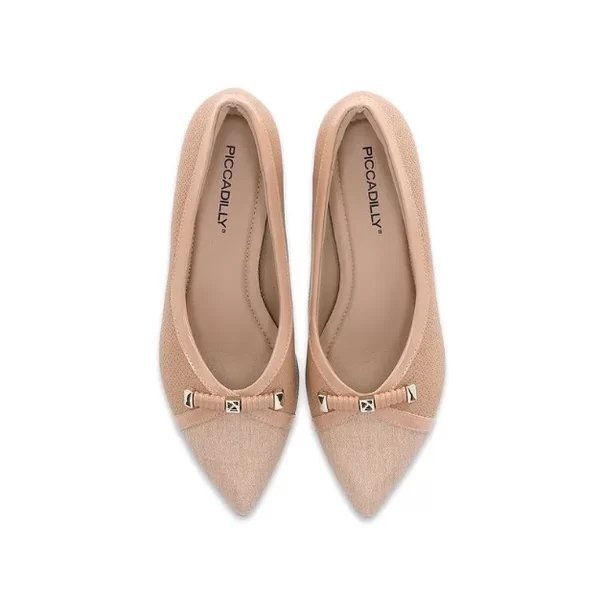 Sapato Piccadilly 739053 Feminino Bege 4