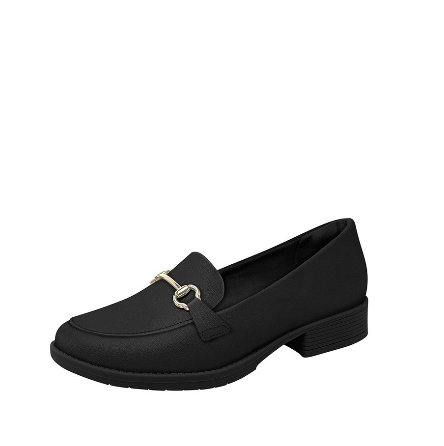 Sapato Mocassim Piccadilly 653001 Feminino Preto 3