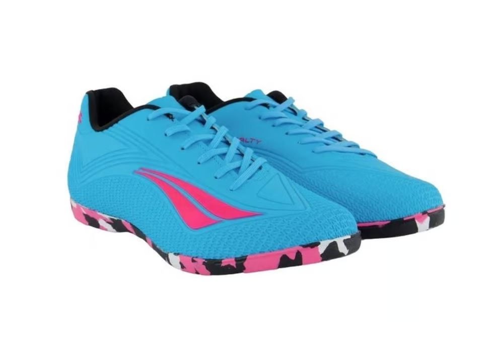 Chuteira Futsal Penalty Furia Infantil Masculino Azul 2