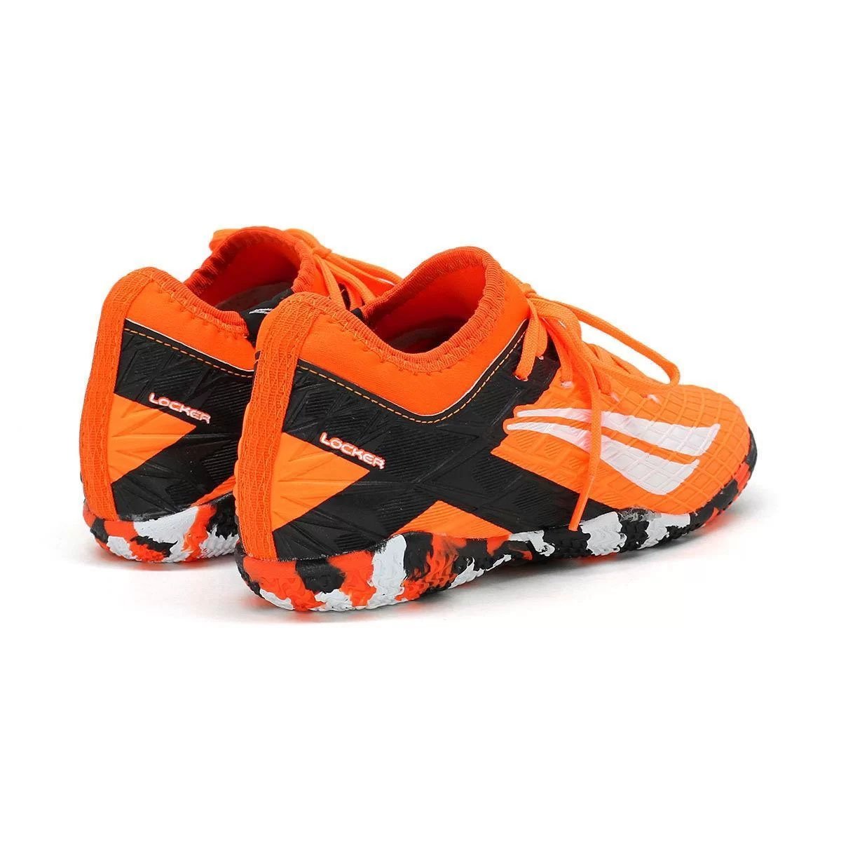 Chuteira Futsal Penalty RX Locker XXI Infantil Masculina Laranja 3