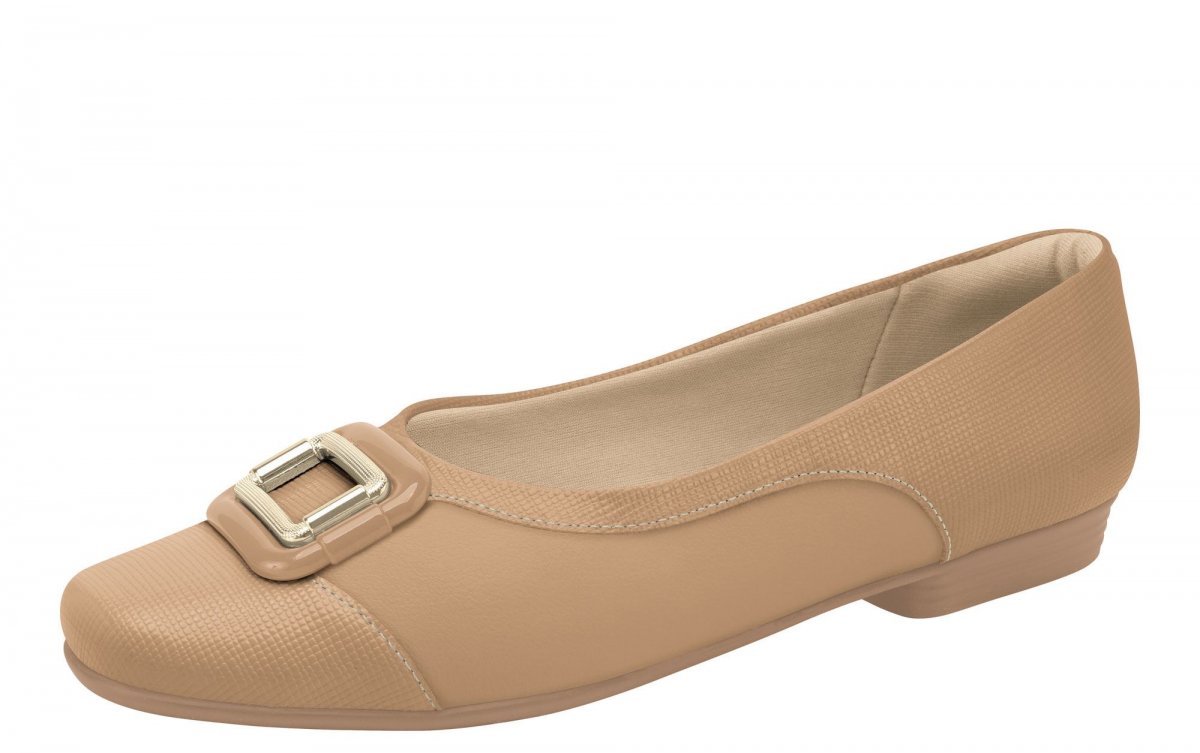Sapatilha Piccadilly 250228 Feminina Bege 3