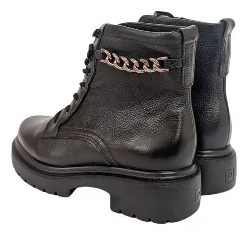 Bota Coturno Pegada 282401 Feminino Preto 4