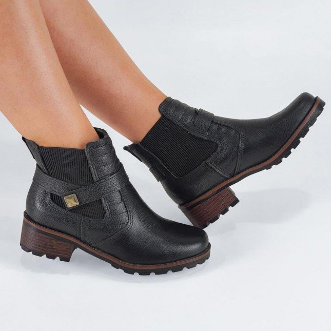 Bota Pegada 281412 Feminino Preto 6