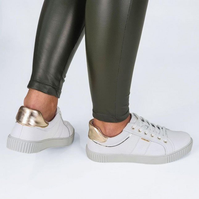Tênis Pegada 219018 Feminino Branco 4
