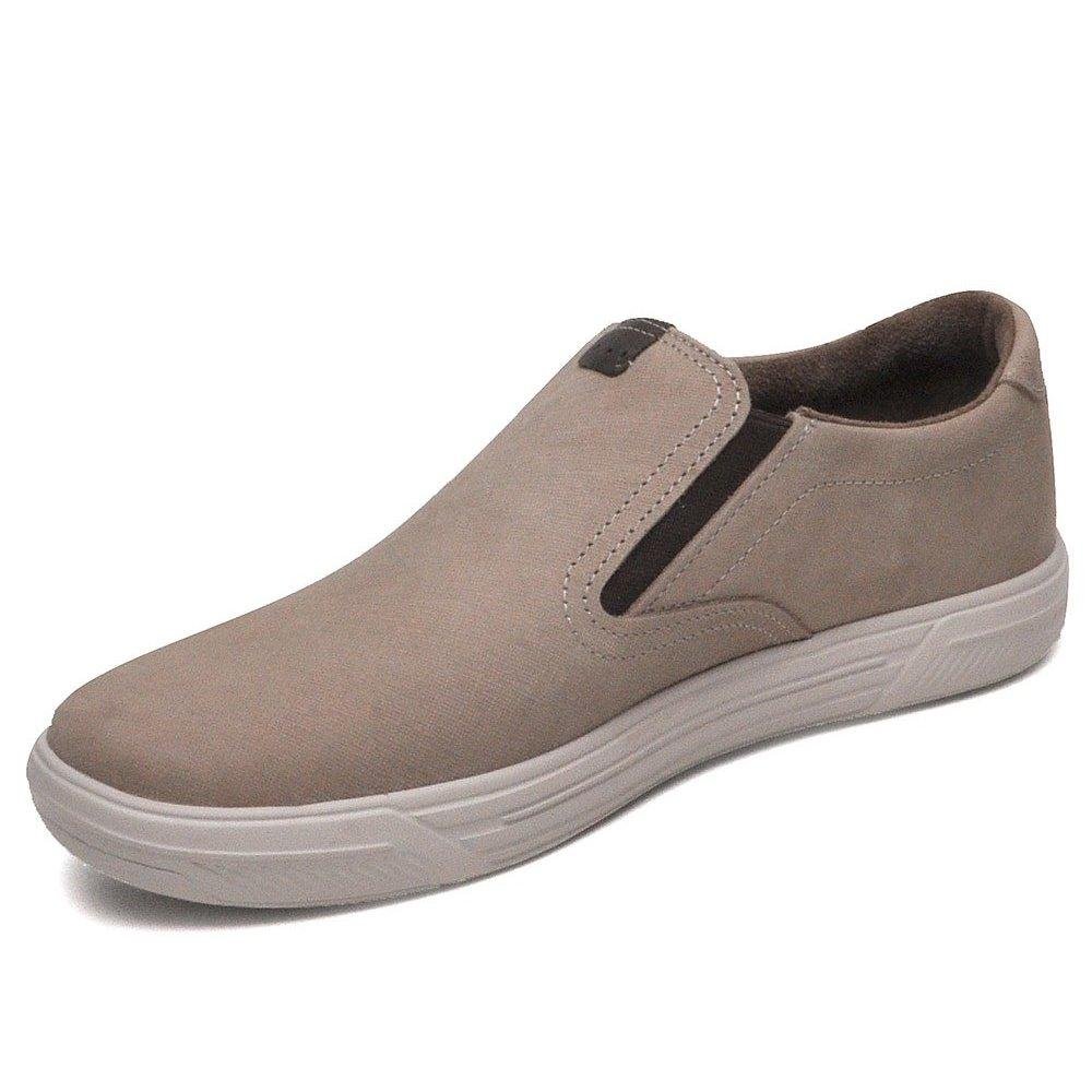 Sapatênis Pegada 110402 Masculino Bege 3
