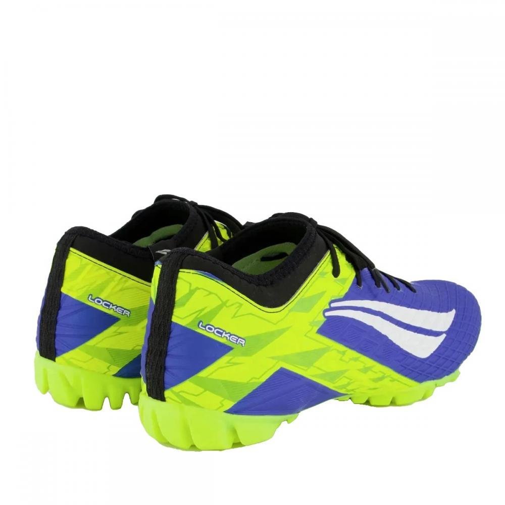 Chuteira Society Penalty Rx Locker Masculina Azul