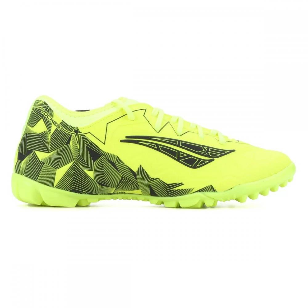 Chuteira Society Penalty Rx Locker Masculina Amarelo 2
