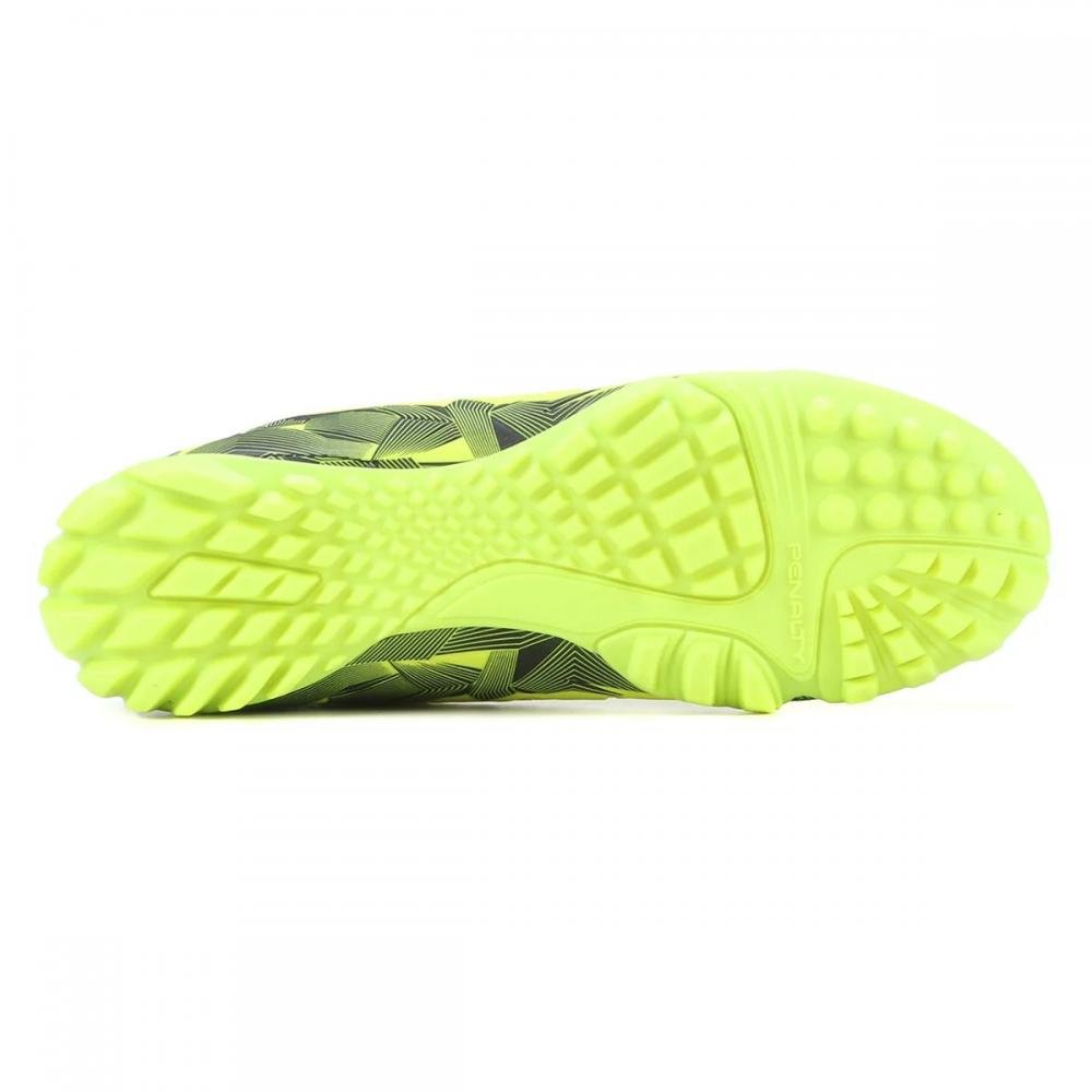 Chuteira Society Penalty Rx Locker Masculina Amarelo 5