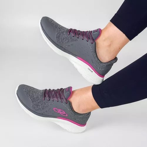 Tênis Olympikus Saga/876 Feminino Cinza 4