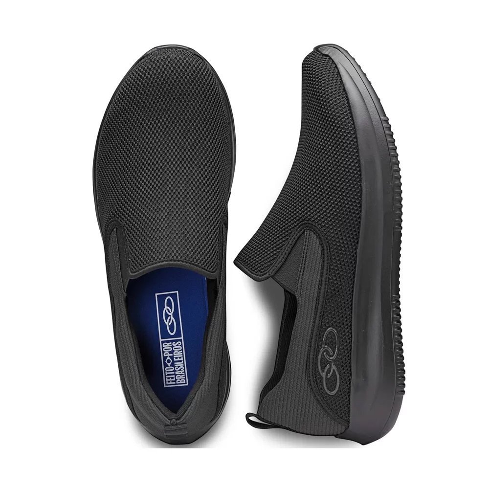 Tênis Olympikus Wellness 2/186 Masculino Preto 3