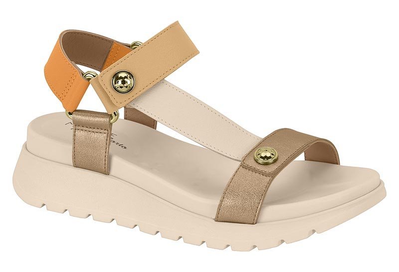Sandállia Anabela Modare 7198.101 Feminino Branco 1
