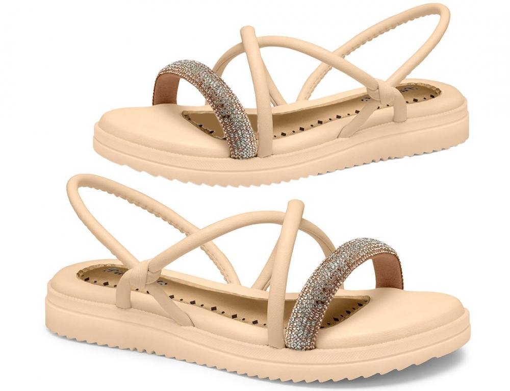 Sandalia Papete Pink Cats V4613 Infantil Feminina Rosa 2