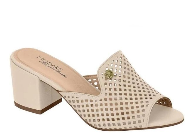 Tamanco Modare 7109.475 Feminino Branco 3