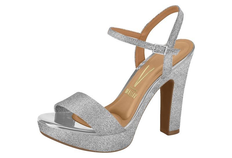 Sandália Social Vizzano 6292.200 Feminino Prata 2