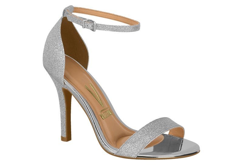 Sandália Social Vizzano 6249.452 Feminino Prata 1