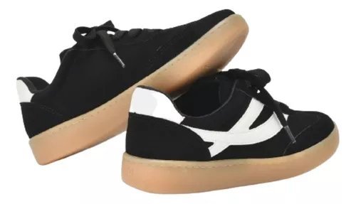 Tênis Casual Via Marte 130-005-02 Feminino Preto 4