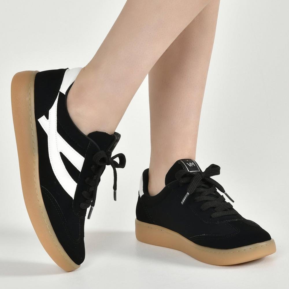 Tênis Casual Via Marte 130-005-02 Feminino Preto 5